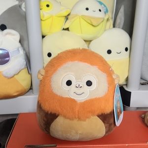 Squishmallows Robb Orange Orangutan  7"